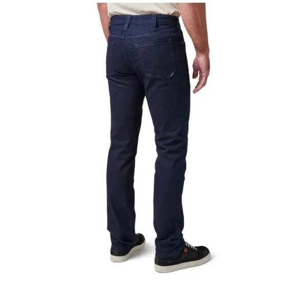 5.11 Tactical Defender Straight Fit Jeans in Dark Wash Indigo Size 33/34 - Picture 3 of 10